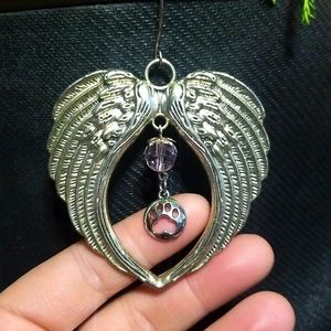 Cute Angel Wings Pet Christmas Ornament